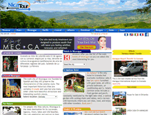 Tablet Screenshot of nicatour.net